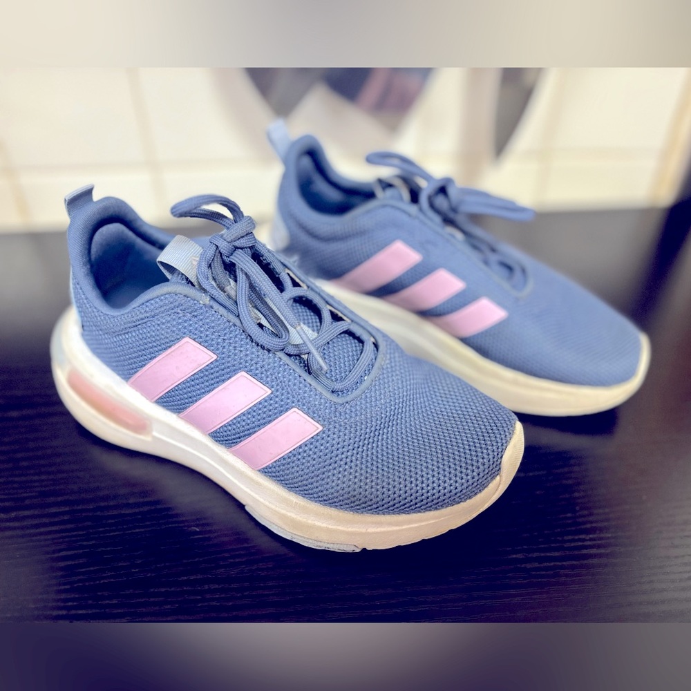 Girls ADDIDAS gym shoes size 2